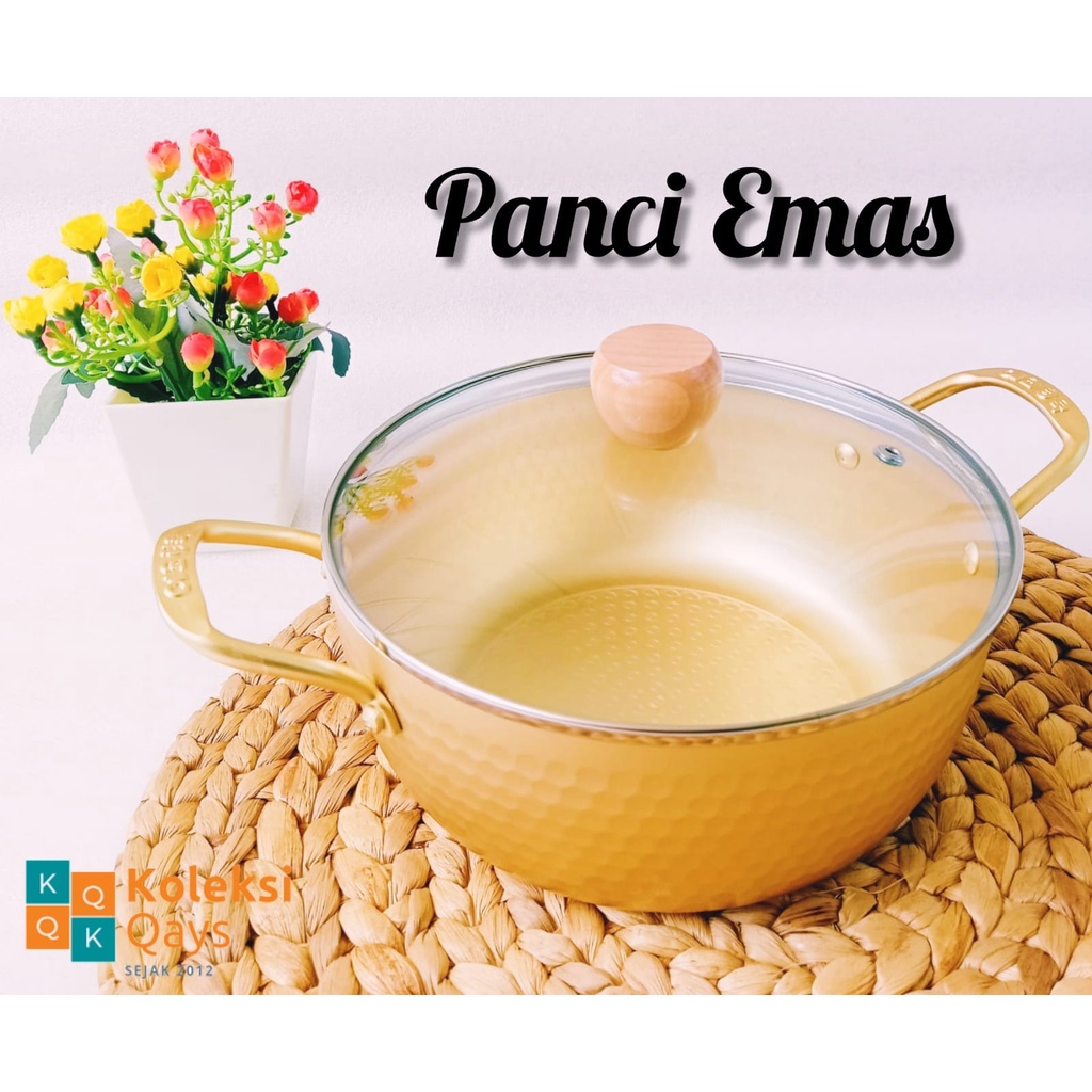 Panci Emas / Panci Gold Alumunium