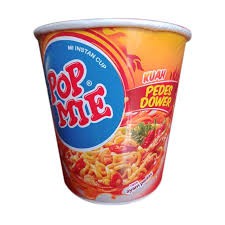 POP MIE Varian Kuah ( Rasa Ayam, Baso, Kari, Soto, Ayam Bawang, Pedes Dower ) Uk 75gr