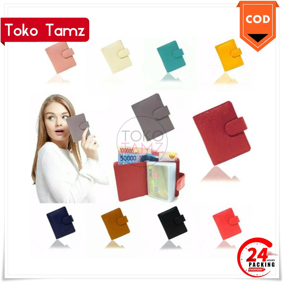 COD MAKASSAR Dompet Pria Wanita Kartu & Uang Toko Tamz Termurah Shopee Sale Dagang Online TokoTamz