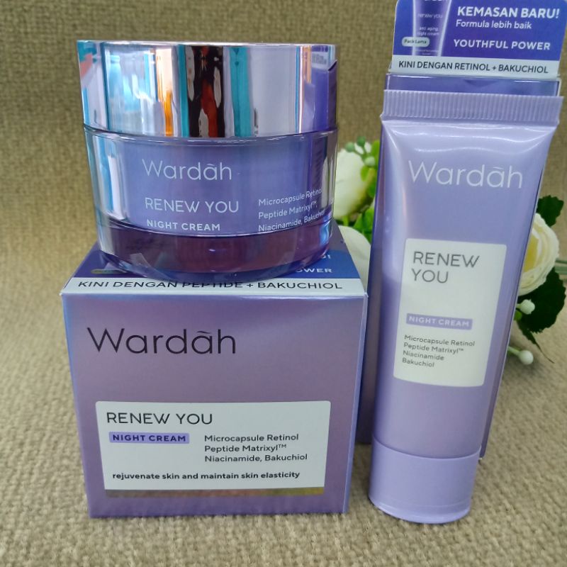 Wardah Renewyou Anti aging Night Cream