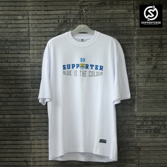 T-SHIRT OVER SIZE // blue is colour //merchandise persib // kaos persib murah // persib bandung // s