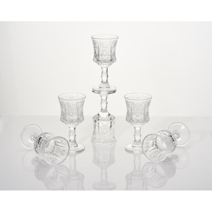 Gelas Kaca Kecil Capodimonte isi 6 pcs