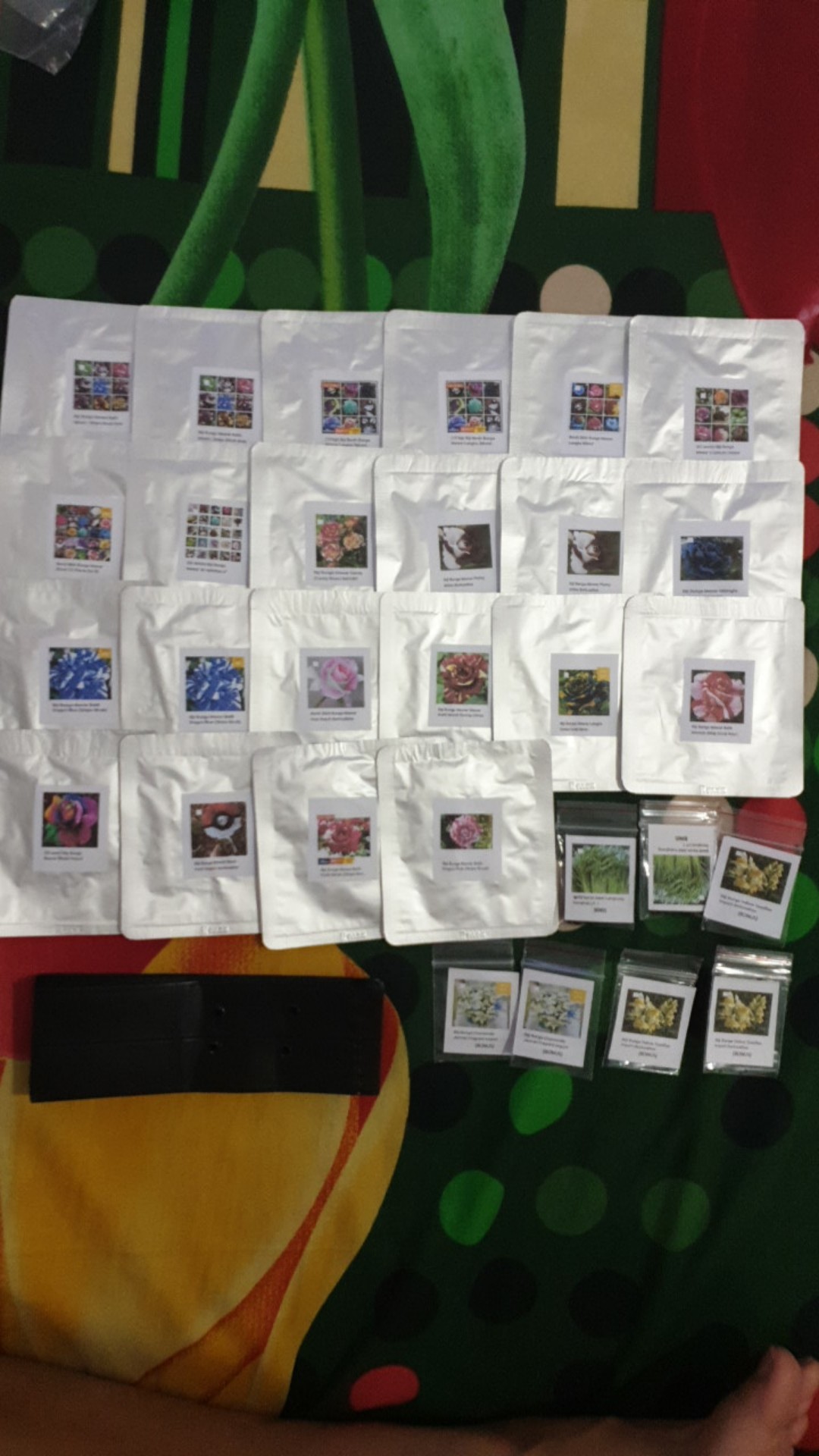 Benih Bibit Bunga Mawar Mixed 25 Warna (isi 50 Biji)