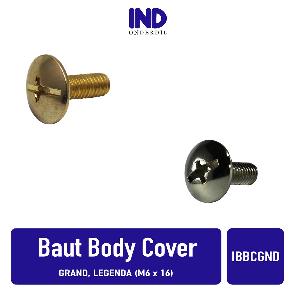 Baut-Baud Body-Bodi Cover Grand/Legenda M6x15 M 6 X 15-6x15-M6