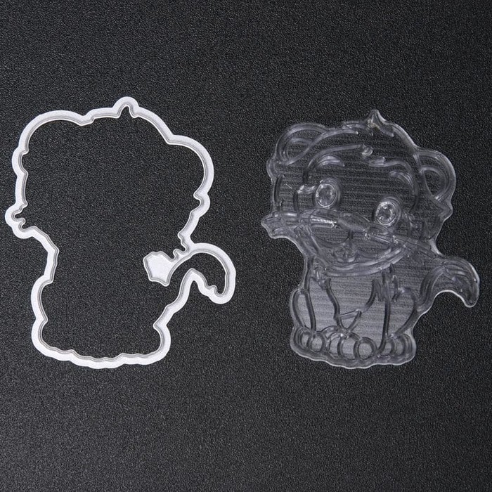 

Cutting Dies and Clear Stamp Set - Lion Cartoon