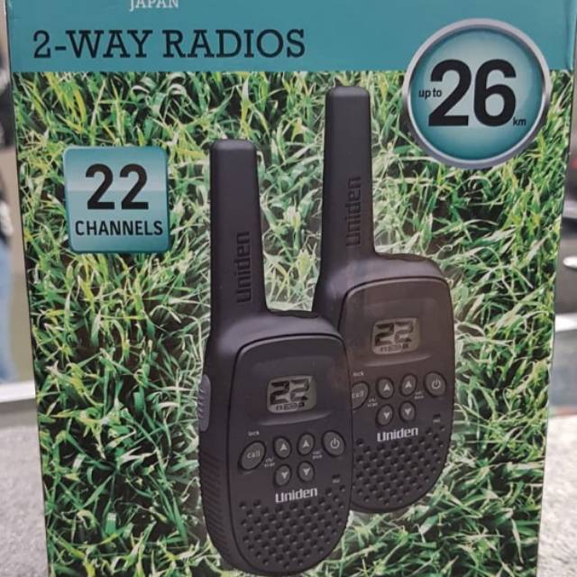 UNIDEN WALKIE TALKIE 26 KM ORIGINAL WALKIE TALKIE