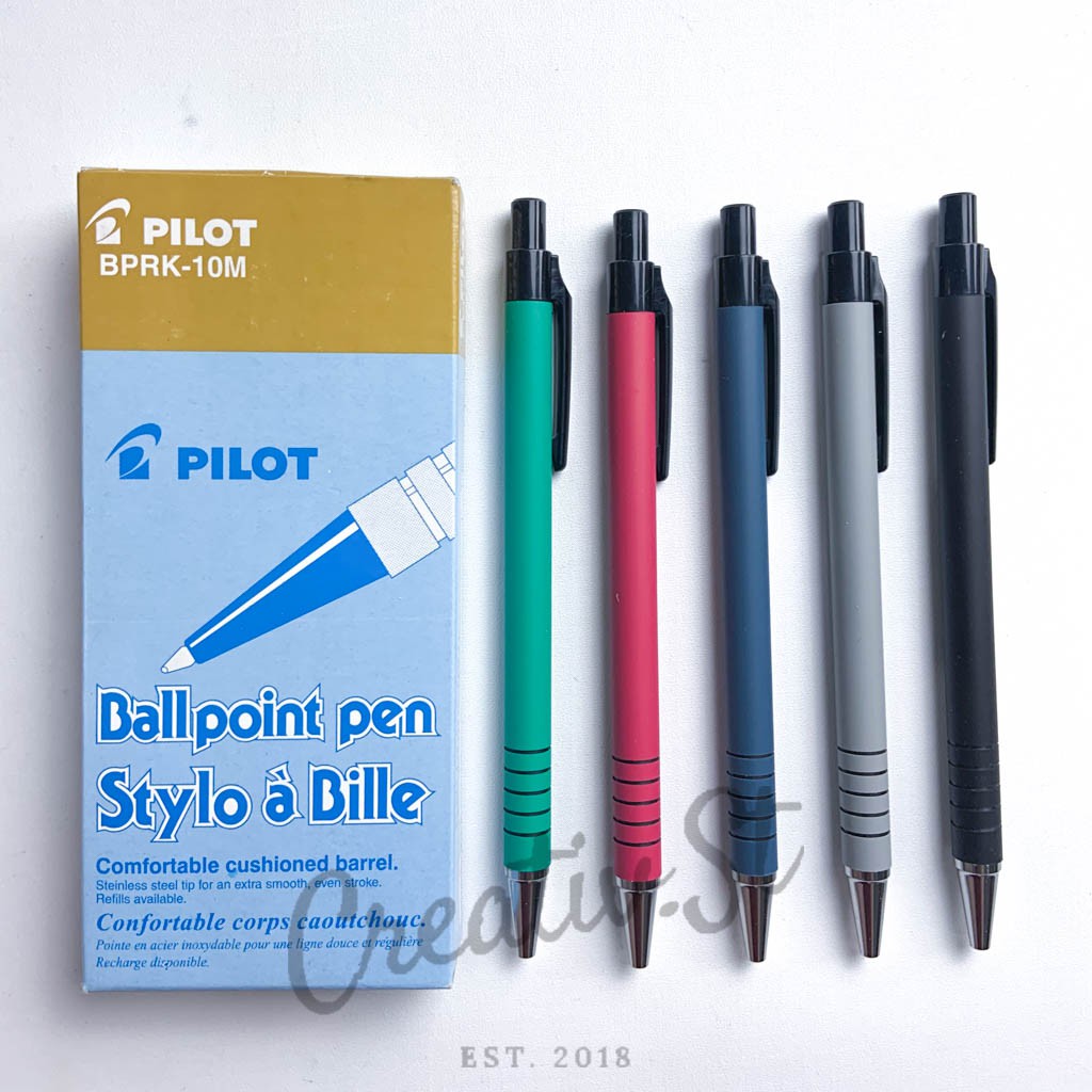 

Pilot Pulpen Bolpen Karet Bprk-10M (1 Pcs) 0.7 Mm