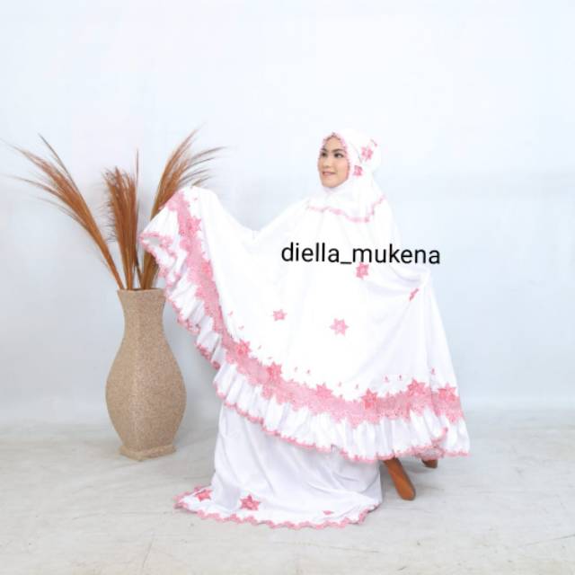 Mukena bordir rimpel