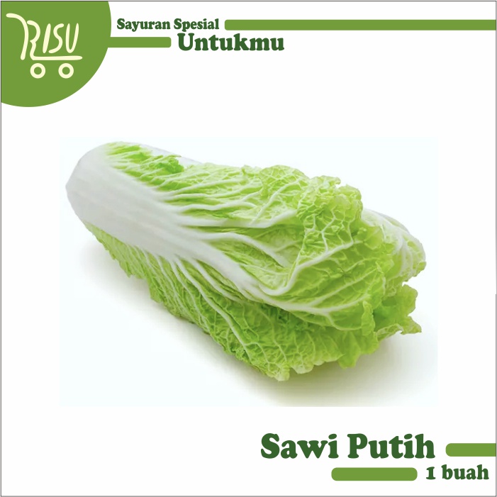 

Sawi Putih Murah Segar Fresh 1 kg Chinese Cabbage Sayur Berkualitas