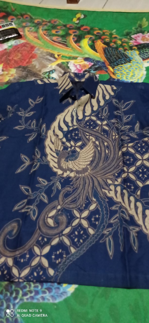 Peksi Projo Pendek Kemeja Batik Pria Full Furing Bahan Katun Cabut Primisima