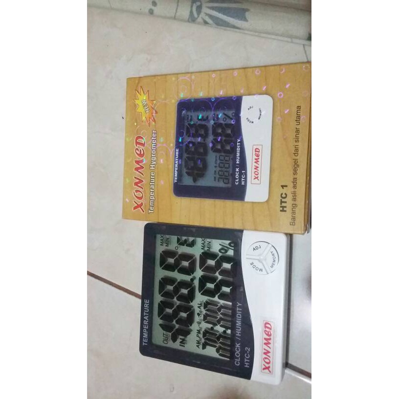 Thermometer ruang atau Higrometer xonmed