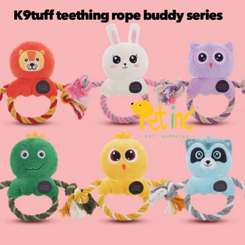 K9tuff teething rope buddy series