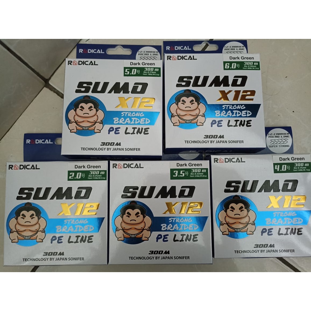 Senar PE Radical SUMO X12 300M