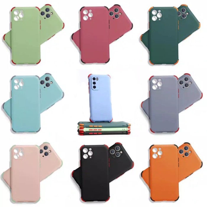 Soft Case Anti Crack Candy Lensa Protector Silicone Samsung A01 A20S A10S A02 J7 J2 Prime A32 (4G)