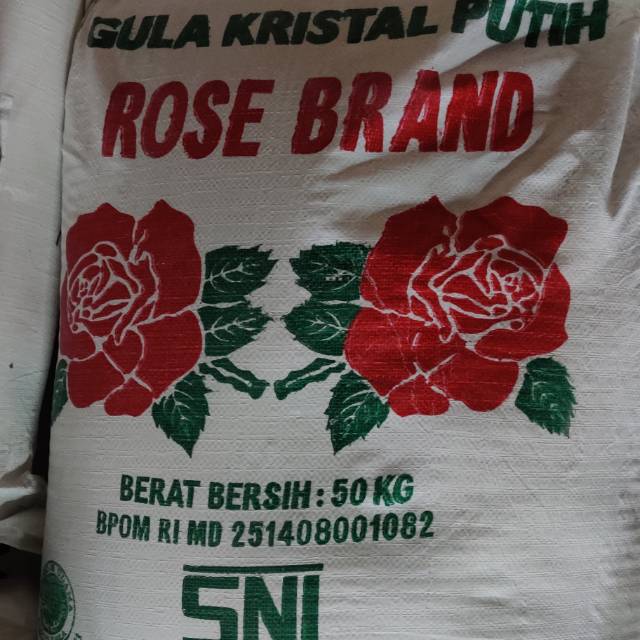 Gula Pasir Rose Brand 50kg GO Send Grab