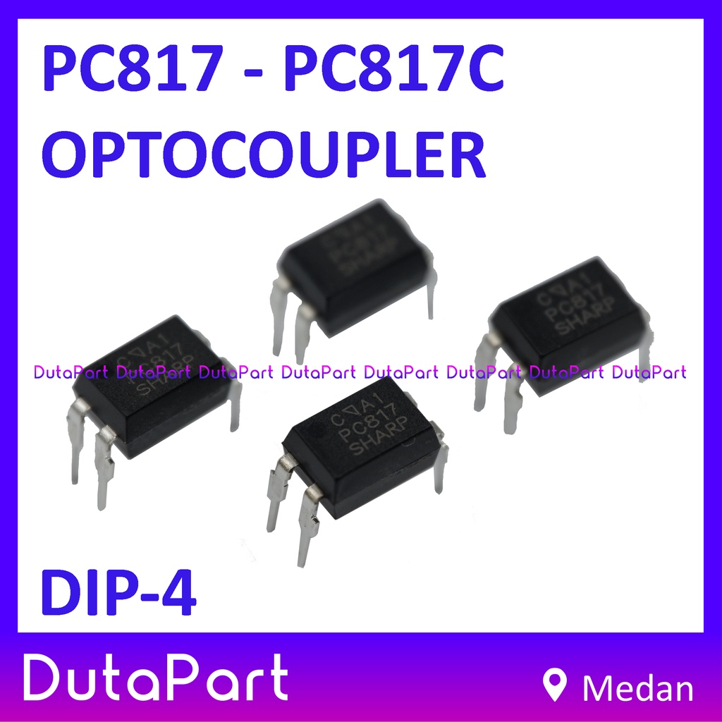 PC817 PC817C PC 817 EL817 EL SHARP Optocoupler Phototransistor Photocoupler DIP-4