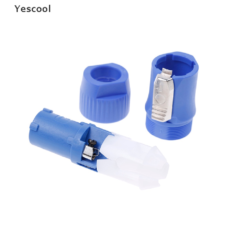 Yescool 10pcs NAC3FCA Speakon Plug Konektor Powercon 3 PIN Male 20A 250V AC