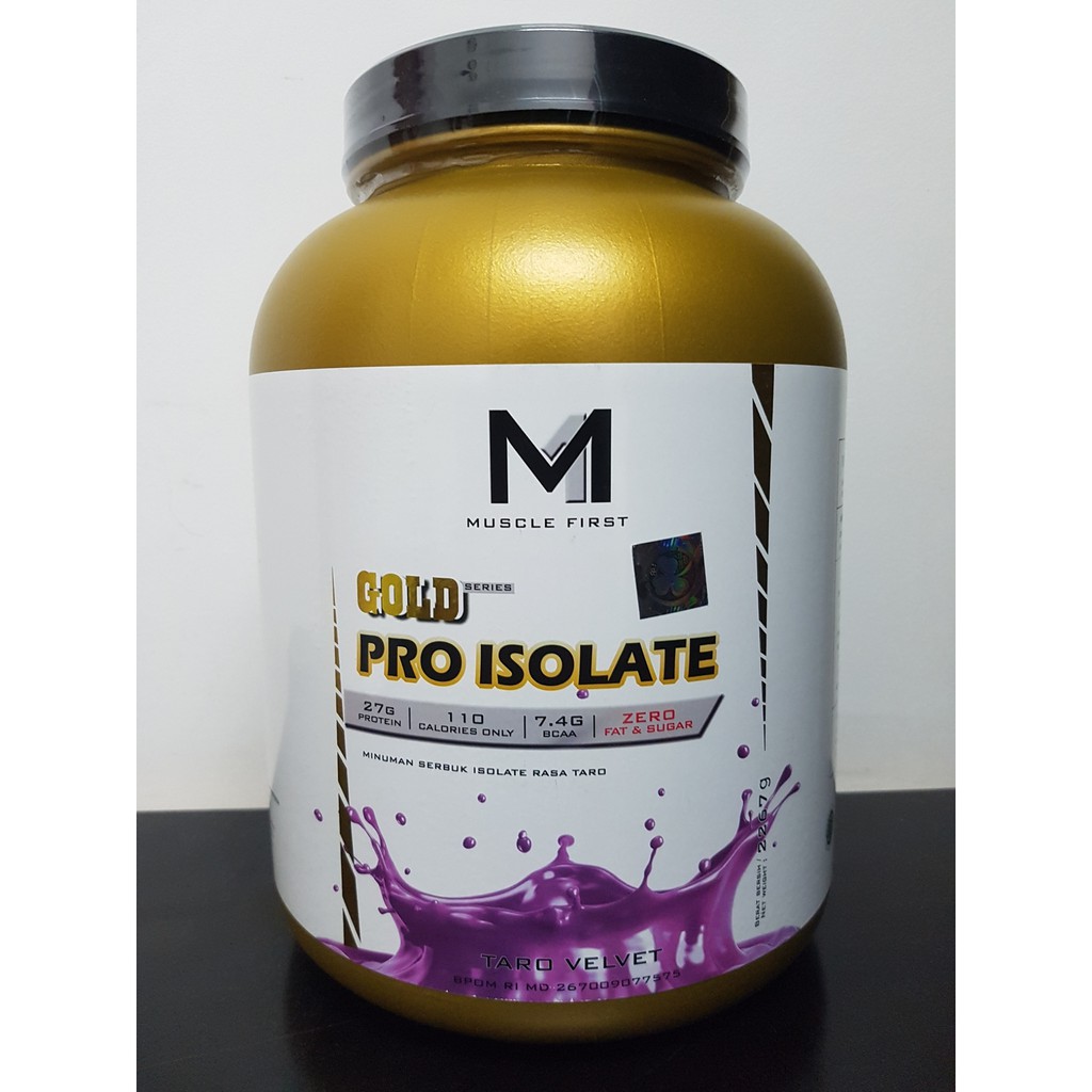 Muscle First Pro Isolate M1 5 lbs Whey Protein Gold Series