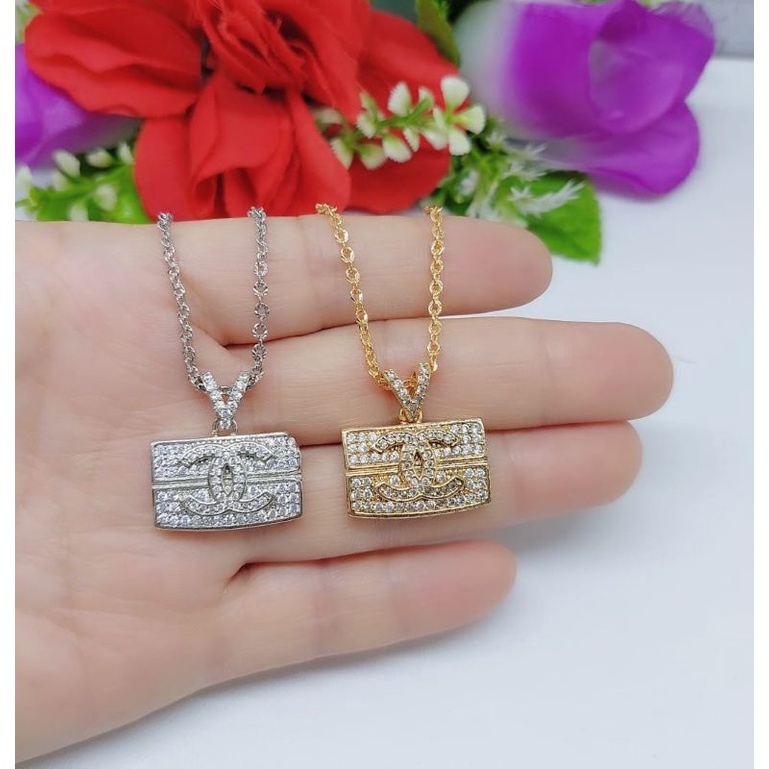 Set Kalung+Liontin kotak Xuping permata terbaru 55