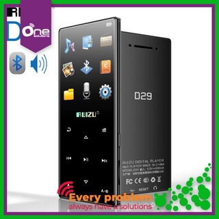 Ruizu HiFi DAP Audio Player MP3 Music Bluetooth 8GB Alat Pemutar Play Musik FM Radio Multifungsi