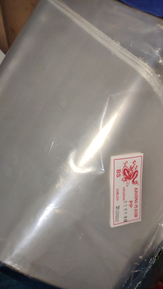 Plastik Laundry Gantungan Baju / Cover Baju Hanger Gaun, Kaos, Kemeja Isi 25 Lembar