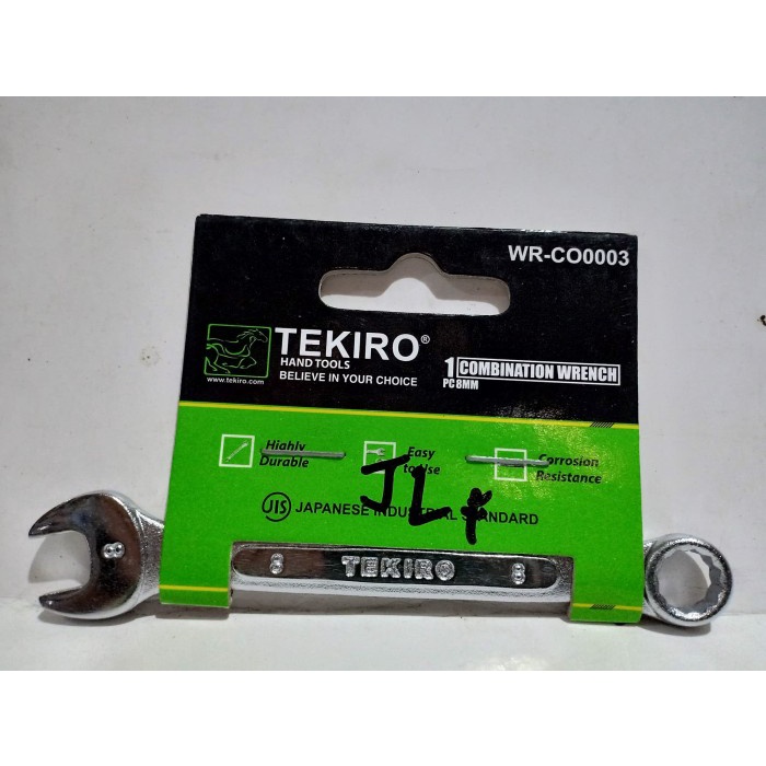 KUNCI RING PAS 8mm TEKIRO - RING PAS 8mm TEKIRO