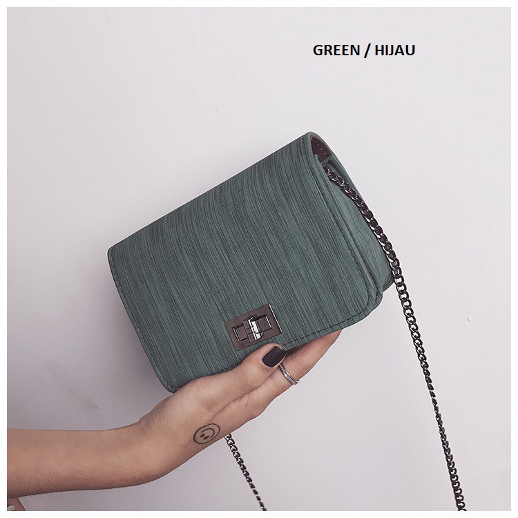 (BELI 3 GRATIS 1 POUCH) \ud83d\ude0d\ud83d\udca5Taspopo 323 Slingbag Kekinian Model Baru Murah Kualitas Tebal Import