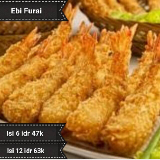 

Ebi Furai Homemade Murah