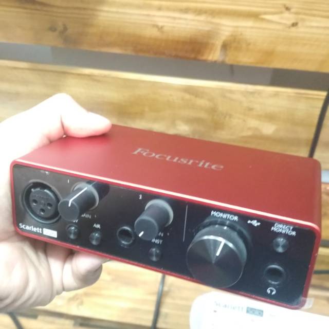 Soudcard focusrite scarlet 3 rd