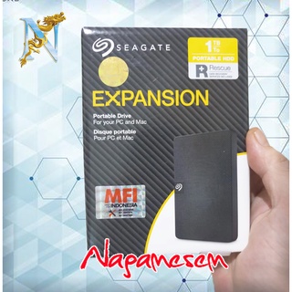 External Hardisk Seagate Expansion 1TB USB 3.0 ORI MFI Hitam Hard drive HDD HD Hard disk Harddisk