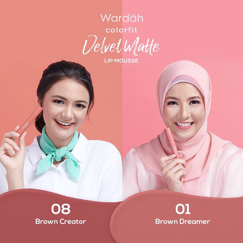 Wardah Colorfit Velvet Matte Lip Mousse | Lip Cream