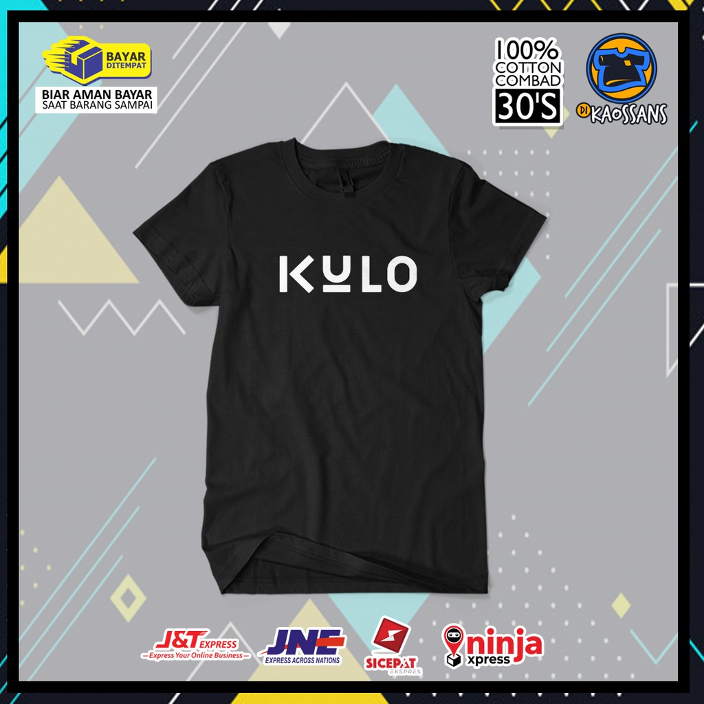 Kaos Kopi Kulo Kaos Kopi/Kaos Coffee/Kaos Custom/Kopi