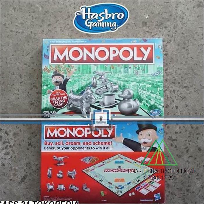 Premium Hasbro Monopoly / Monopoli Classic Board Game Original License