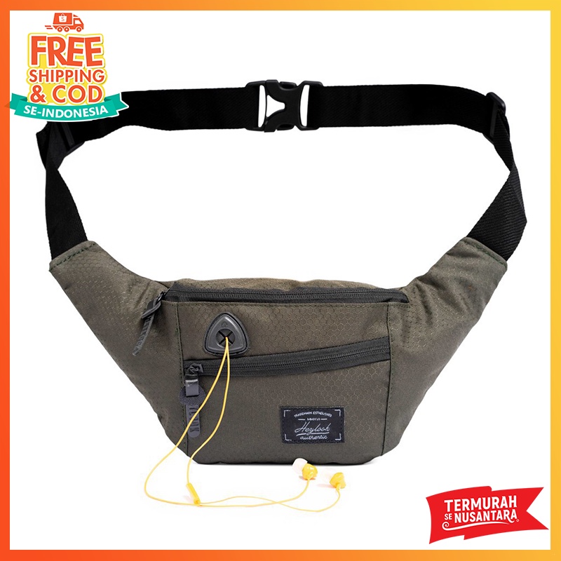 [BISA COD] Terbaru Waistbag / Tas Selempang Distro Herper KGY