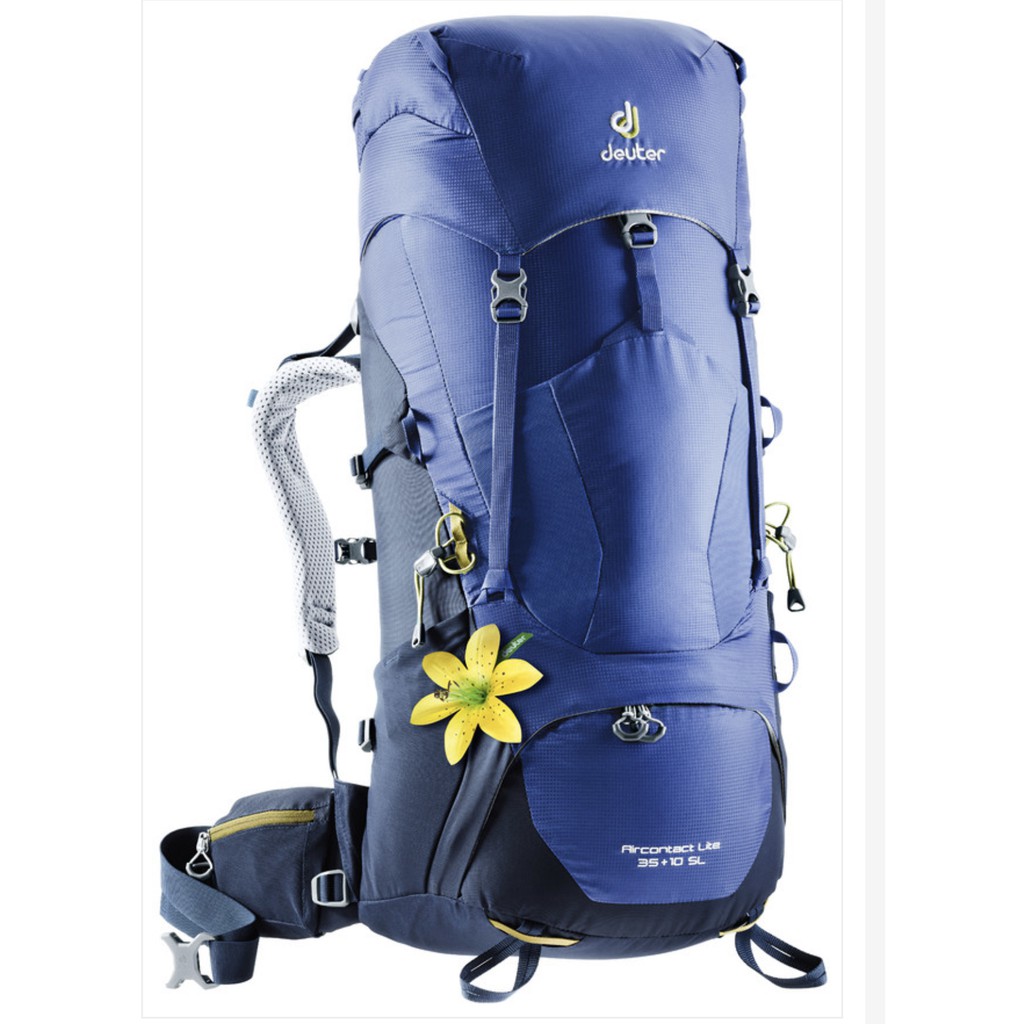 Carrier Deuter Air Contact Lite 35+10 SL Litre Original + Gratis Rain Cover