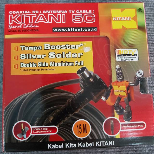 Kabel antena 5C KITANI 15m