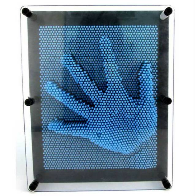 Pinart Mainan Cetakan 3D Mainan Anak Pin Art Clone Sculpture Needle Painting 3D