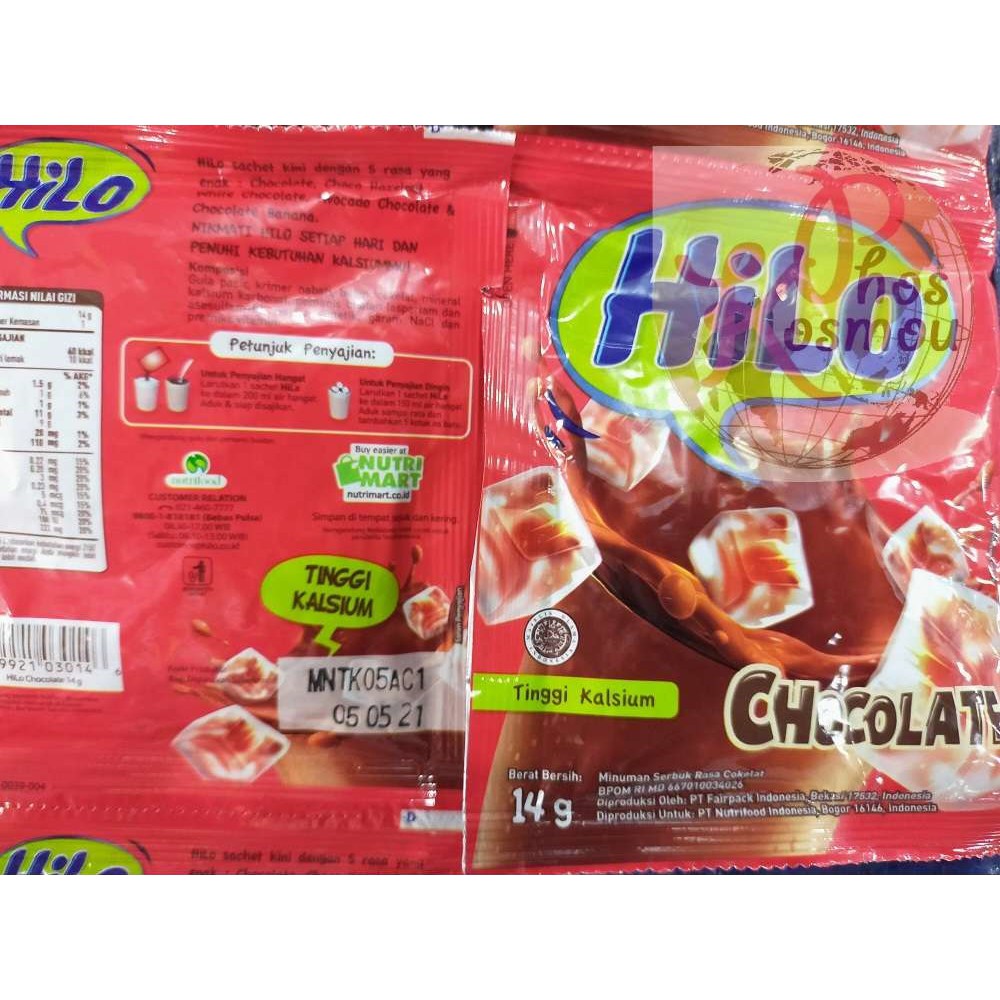 

HiLo Chocolate Renteng isi 10 sachet