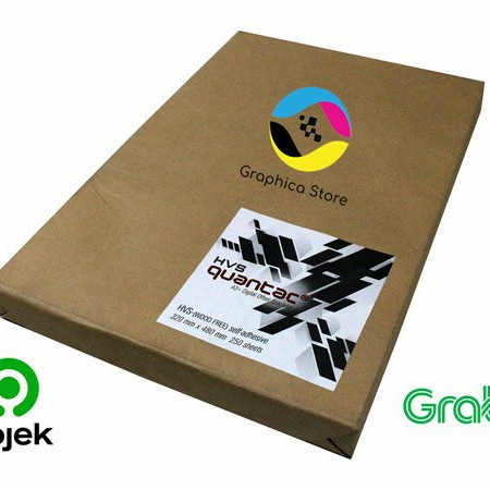 

QUANTAC Sticker HVS A3+ / Chromo Matte/ KHUSUS GOJEK GRAB