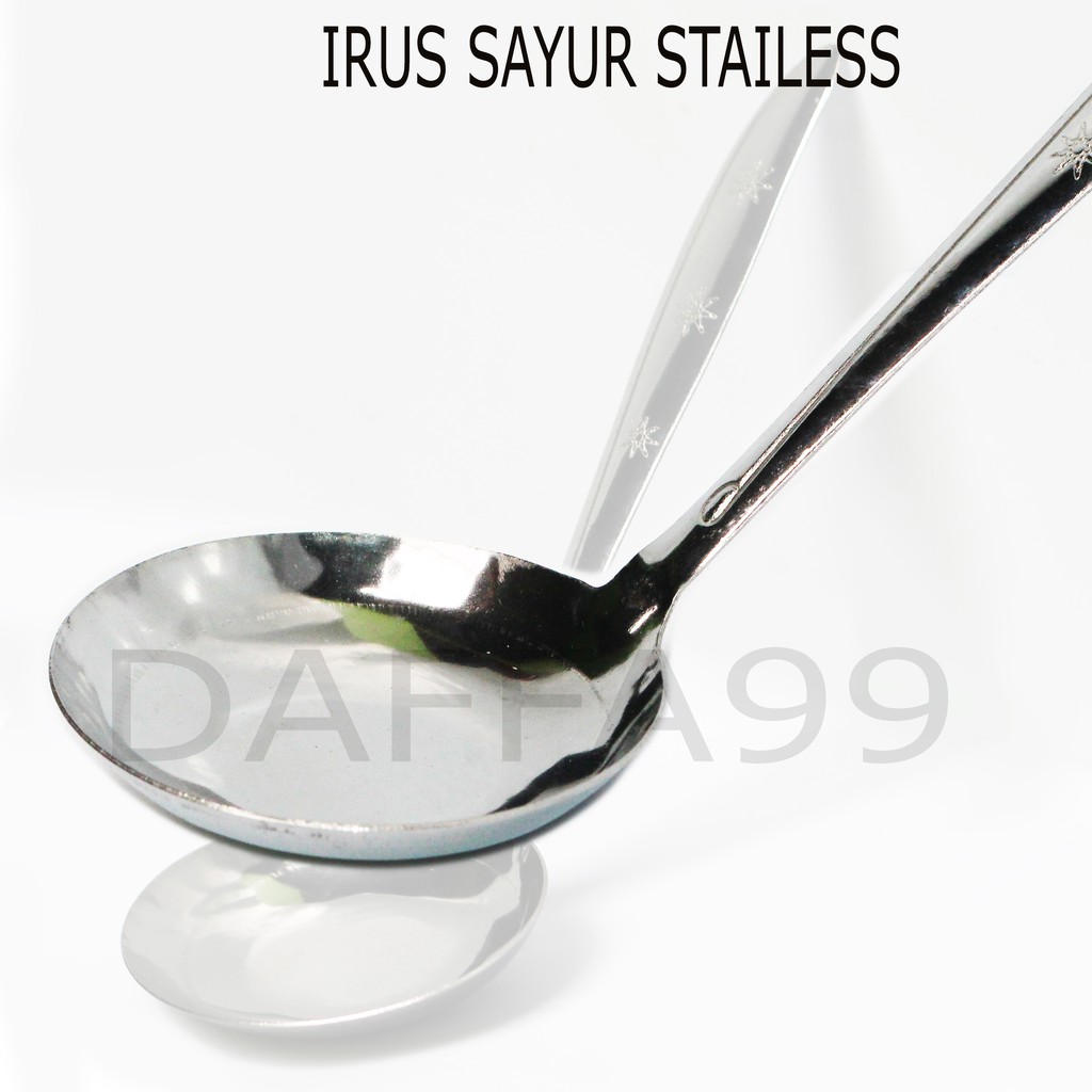 SENDOK SAYUR STAINLESS / IRUS SAYUR