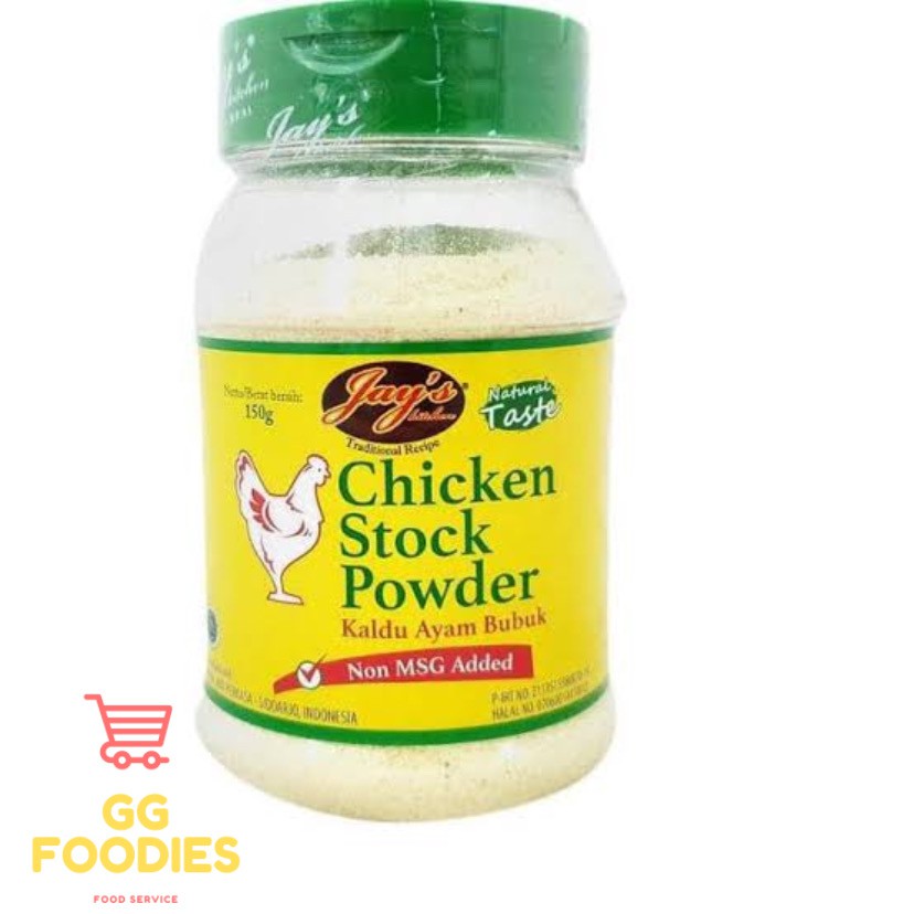

Jays Chicken Stock / Kaldu Ayam Bubuk 150 GR TANPA MSG dan HALAL