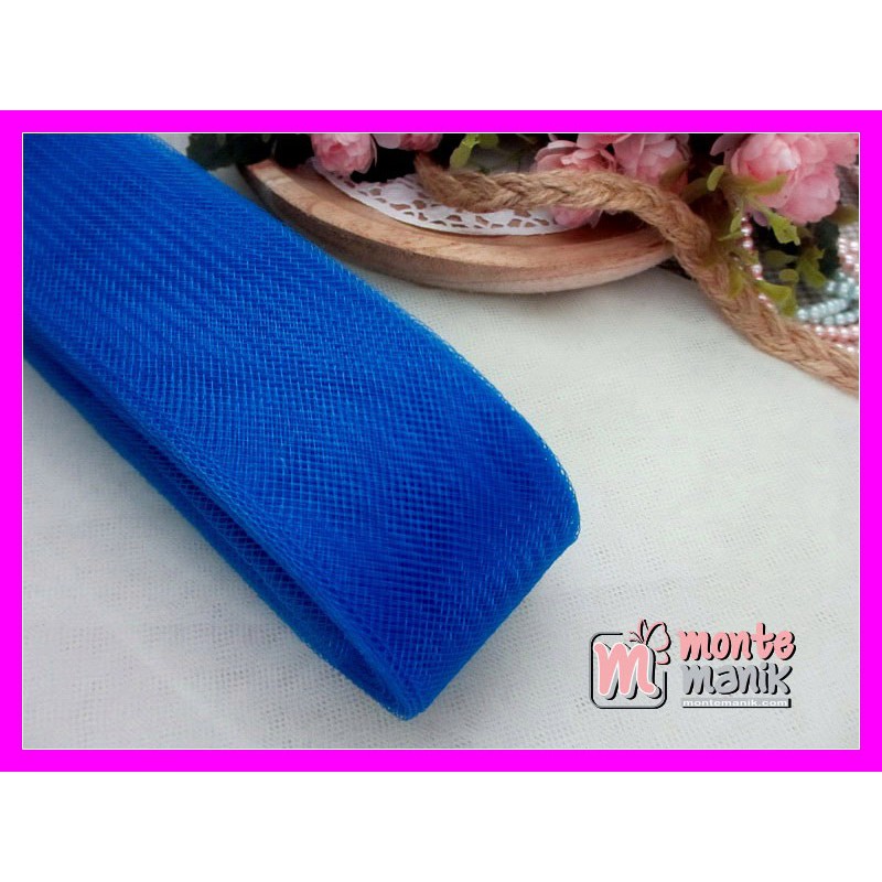 

Bahan Craft Pita Jala Polos Royal Blue 4 cm - MESH-014