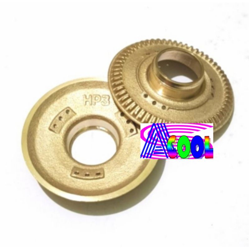 Burner Hp3 Model Hitachi-TDC-Todachi-Spare Part Kuningan Kompor Gas