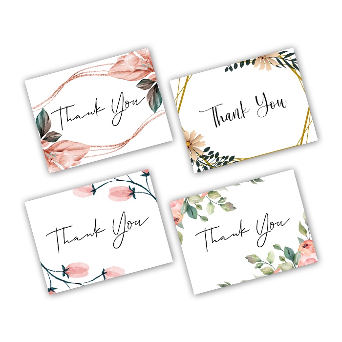 

thank you card custom bisa landscape / potrait