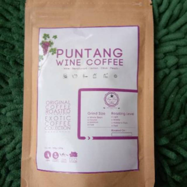 

Kopi Arabika Wine Puntang 100 Gram Merek Kopi Nih.