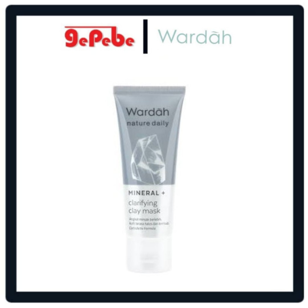 Wardah Nature Daily Mineral Clarifying Clay Mask 60ml