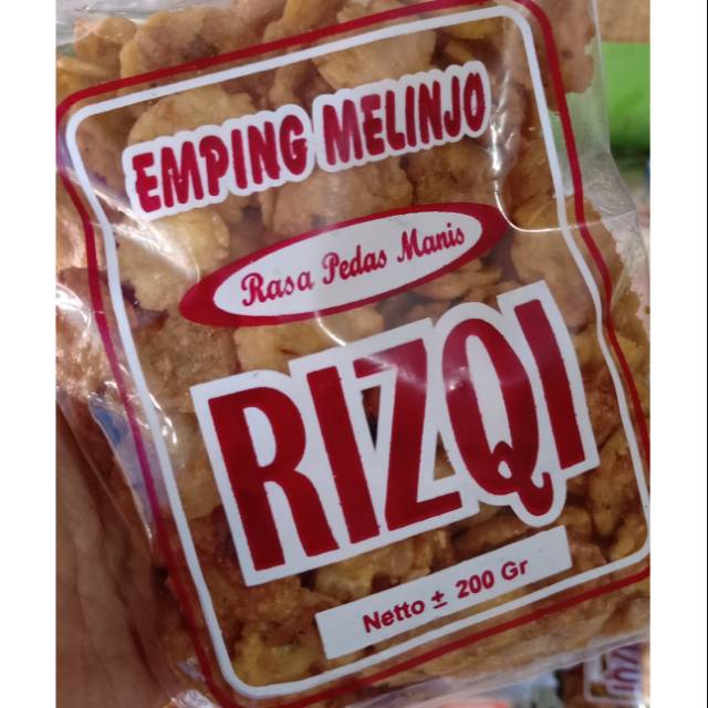 

Emping melinjo / emping melinjo pedas manis by Rizqi