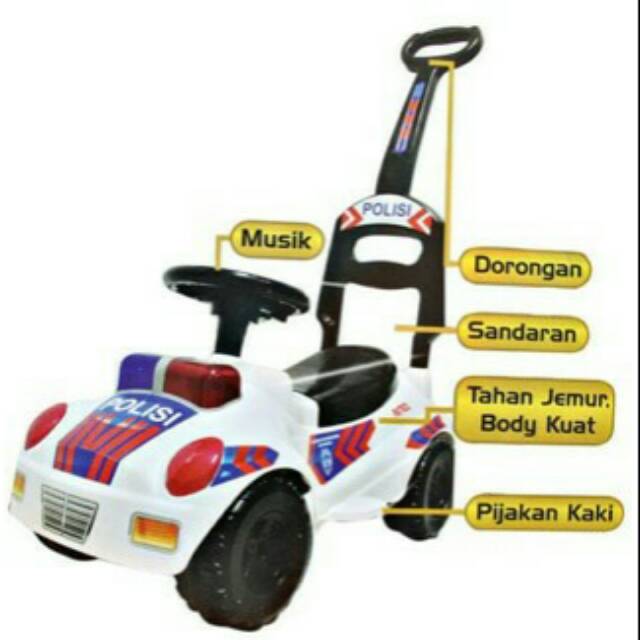 Mobilan / Mainan Anak Tolo Polisi