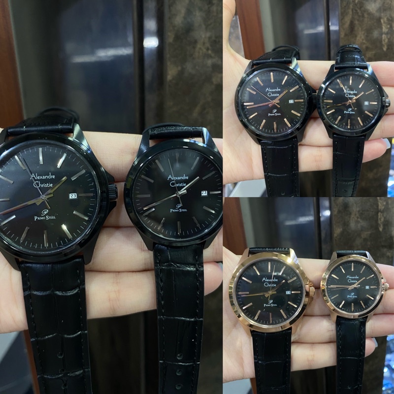 JAM TANGAN COUPLE ALEXANDRE CHRISTIE AC1026 AC 1026
