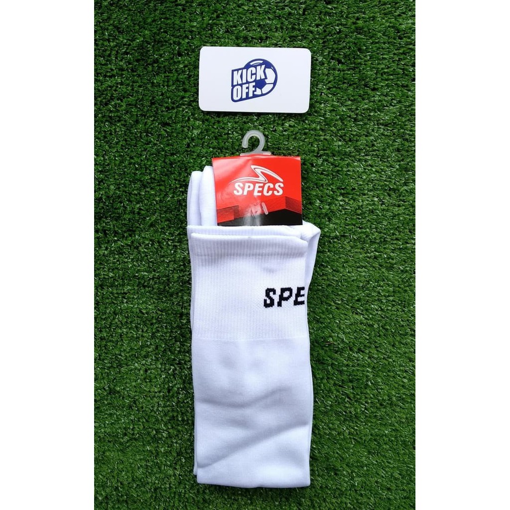 KAOS KAKI SEPAK BOLA/KAOS KAKI FUTSAL SPECS OPTIMUS FB SOCK - WHITE